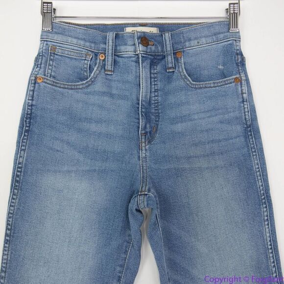 NEW Madewell Stovepipe Jeans in Euclid‎ Wash, 25, ND526 - Picture 4 of 16